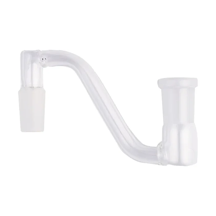 14mm Female to 14mm Male Side Step Glass Adapter
