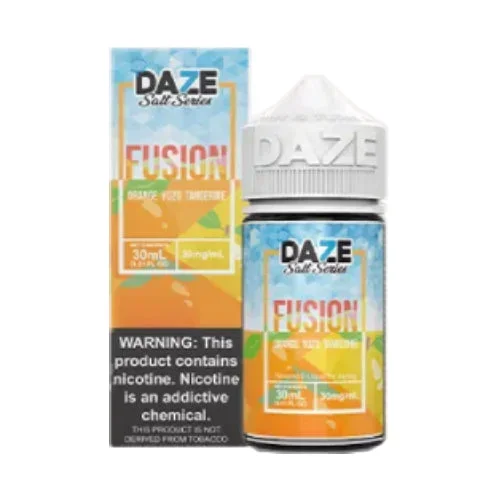 7 Daze Fusion Salts – Orange Yuzu Tangerine ICED