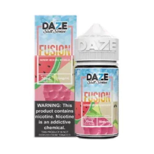 7 Daze Fusion Salts – Raspberry Green Apple Watermelon ICED