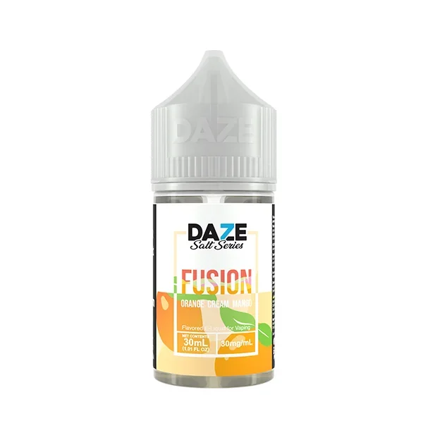 7Daze Fusion Salt-Orange Cream Mango, 30mL