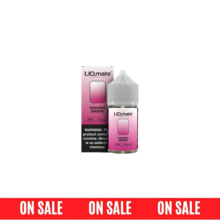 7Daze SALTS E-Liquid – Sakura Grape, 30mL