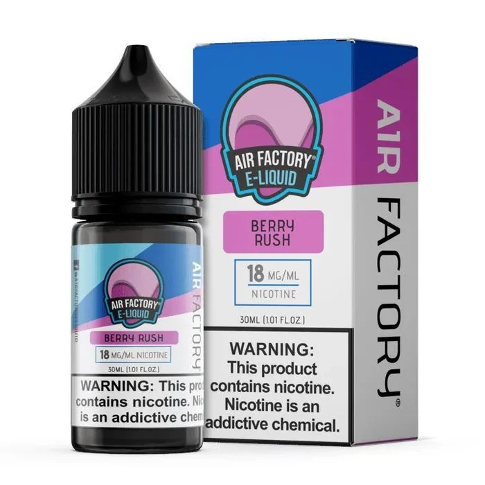 Air Factory SALTS E-Liquid – Berry Rush, 30mL