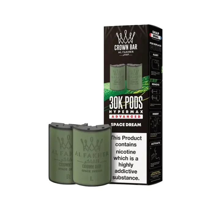 Al Fakher 30K Hypermax Space Dream Refill Pod