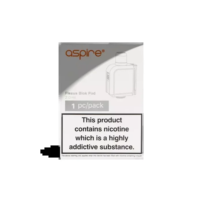 Aspire Flexus Blok Replacement Pod (Without Coil)