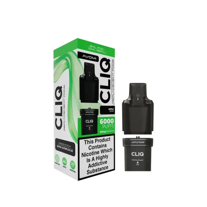 Avomi Cliq 6K Apple Pear Refill Pods