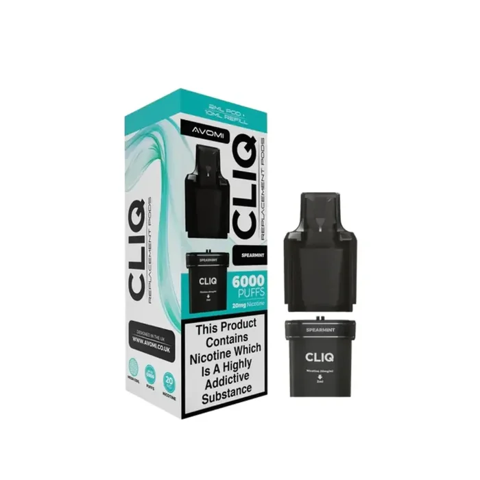 Avomi Cliq 6K Spearmint Refill Pods