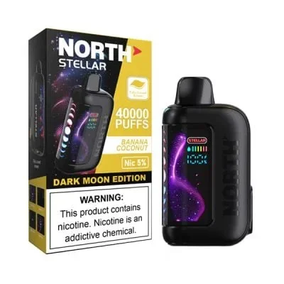 Banana Coconut Dark Moon Edition North Stellar 40K Puffs Disposable