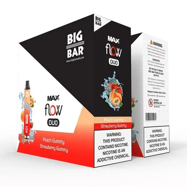 Big Bar MAX FLOW DUO – 4K Puffs Disposable – 12mL 50mg