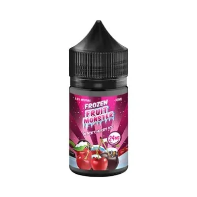 Black Cherry Ice Frozen Fruit Monster Salt Nic E-Juice 30ml
