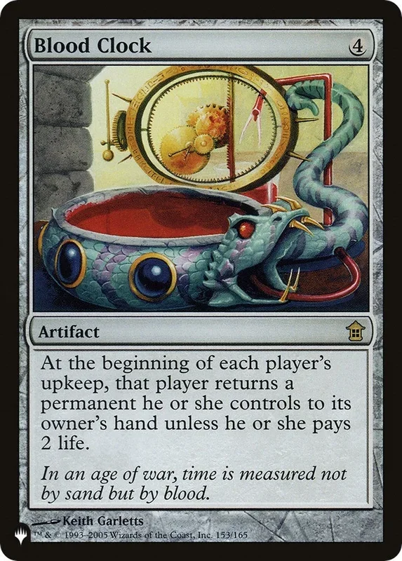Blood Clock (153/165) (LIST)