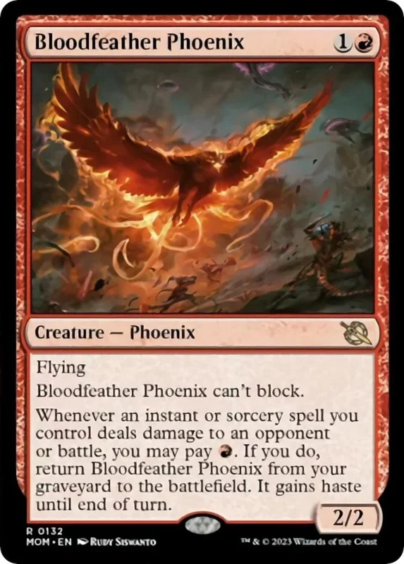 Bloodfeather Phoenix (132) (MOM)
