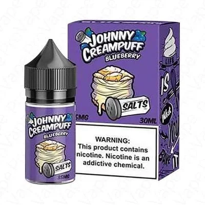 Bluberry Salt Johnny Creampuff 30mL
