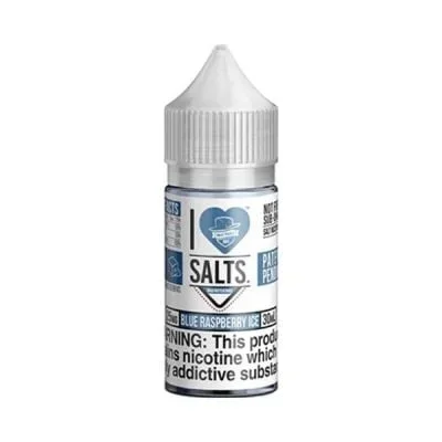Blue Raspberry Ice I Love Salts Mad Hatter Juice TFN Salt Nic 30ml
