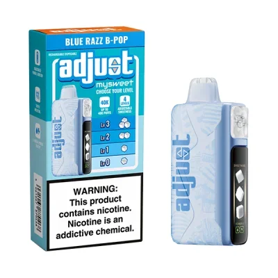 Blue Razz B-Pop Adjust MySweet 40K Disposable