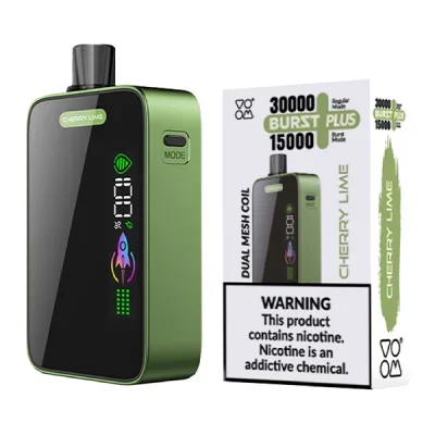 Cherry Lime VOOM Burst Plus 30000 Puffs Disposable