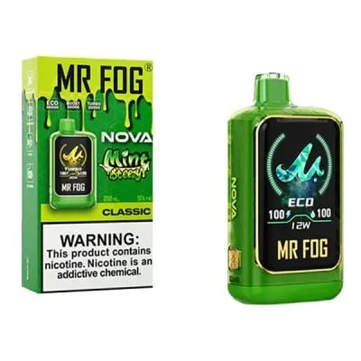 Classic Mint Steezy Mr Fog NOVA 36K Disposable