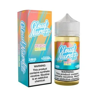 Cloud Nurdz Peach Melon Iced 100ml