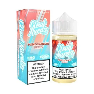 Cloud Nurdz Pomegranate Berry Iced TFN 100ml
