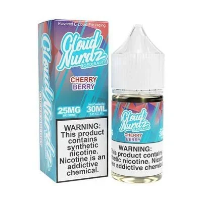 Cloud Nurdz Salts Cherry Berry Iced 30ml