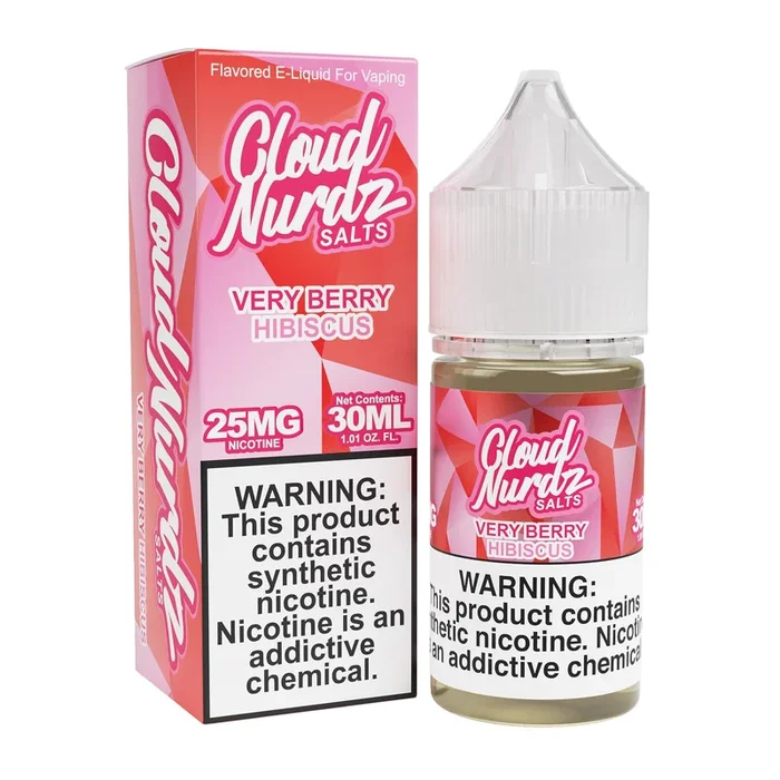 Cloud Nurdz Salts Very Berry Hibiscus eJuice