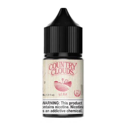 Country Clouds Salt Strawberry Corn Bread Puddin’ eJuice