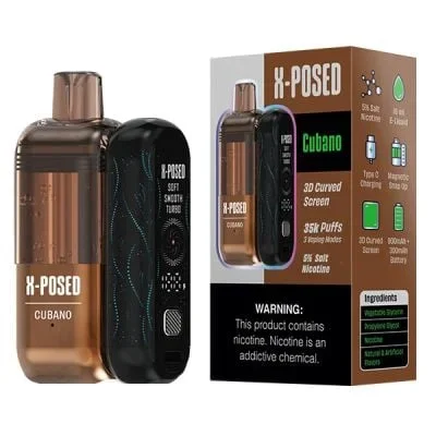 Cubano X-Posed 35K Disposable Kit
