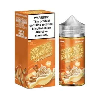 Custard Monster Pumpkin Spice Limited Edition TFN E-Juice 100ml