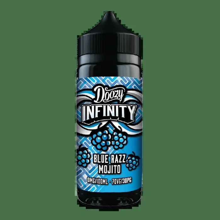 Doozy Infinity 100ml Shortfill E-Liquid Blue Razz Mojito