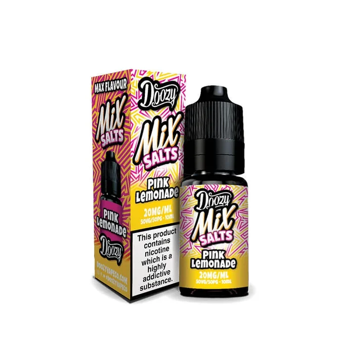 Doozy Vape Co Mix Salts Pink Lemonade 10ml Nic Salt E-Liquid