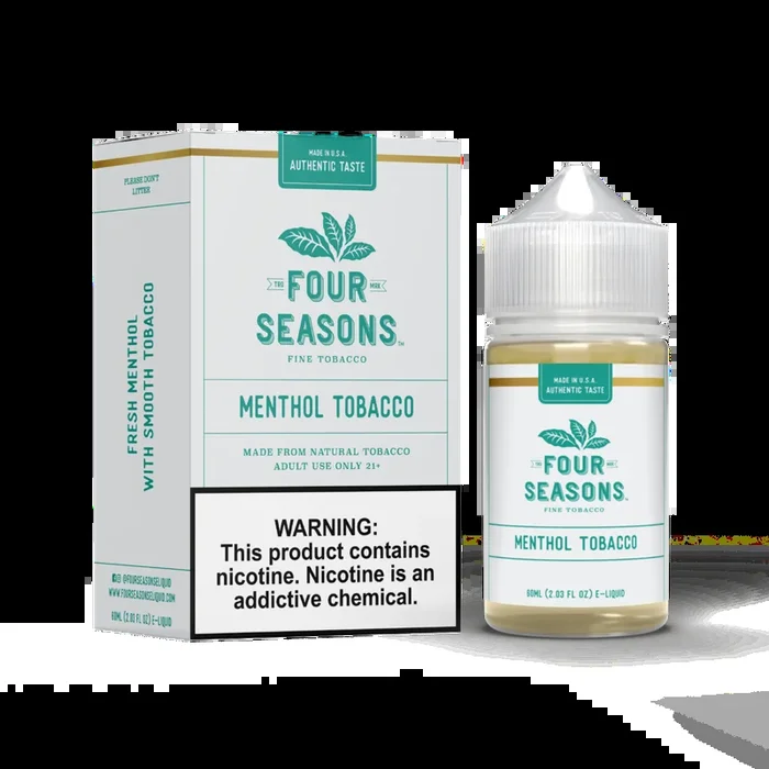 Four Seasons-Menthol Tobacco, 60mL