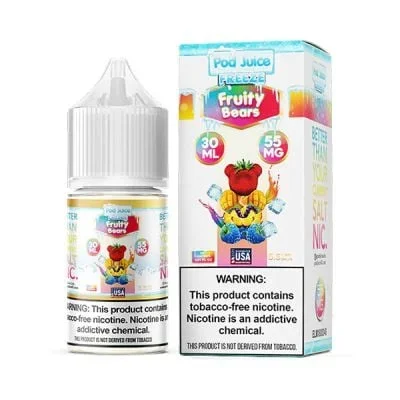 Fruity Bears Freeze Pod Juice TFN Salt Nic E-Juice 30ml