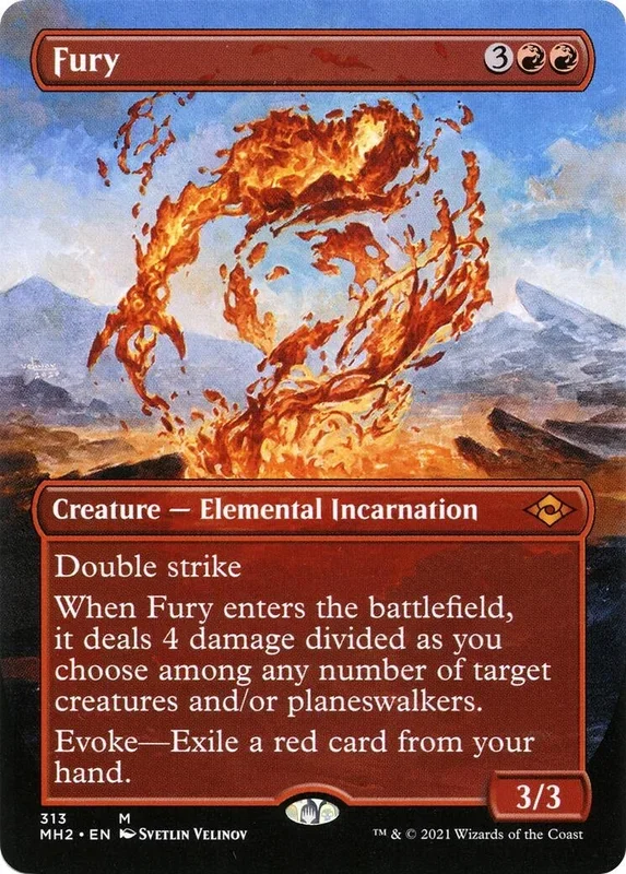 Fury (Borderless) (313) (MH2)