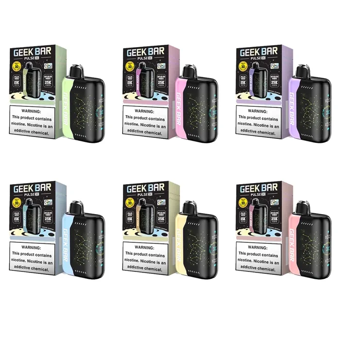 Geek Bar Pulse X – 25000 Puffs Disposable – 18mL 50mg