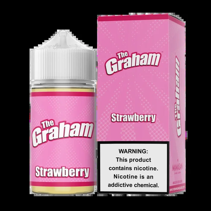 Graham Slam – Strawberry E-Juice, 60mL