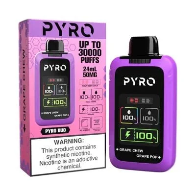Grape Chew | Grape Pop Pyro Duo 30K Disposable