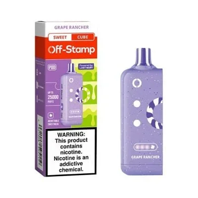 Grape Rancher Off-Stamp Sweet Cube 25K Disposable Pod