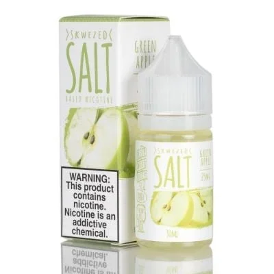 Green Apple Salt Skwezed Salt Nic E-Juice 30ml