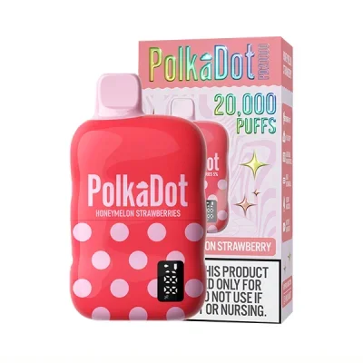 Honeymelon Strawberries PolkaDot PD20000 Puffs Disposable 0%
