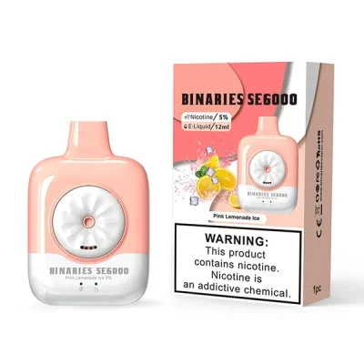 Horizontech Binaries SE6000 Pink Lemonade Ice Disposable Vape
