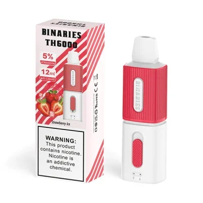 Horizontech Binaries TH6000 Strawberry Ice Disposable