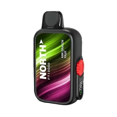 Kiwi Dragon Fruit North FT12000 12000 Puff Disposable