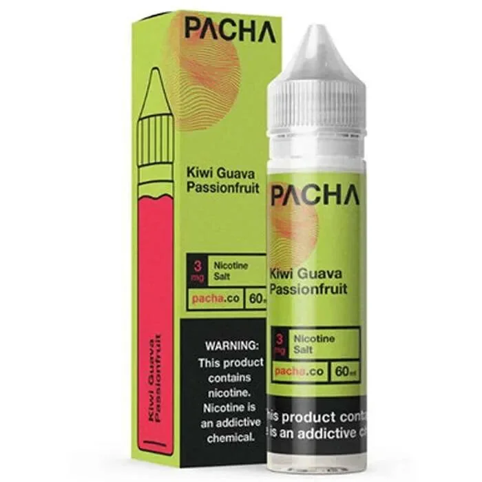 Kiwi Guava Passion Fruit E-liquid by Pacha Syn