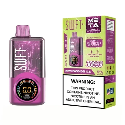 Kiwi Passion Ice SWFT Meta 30 000 Puffs Disposable