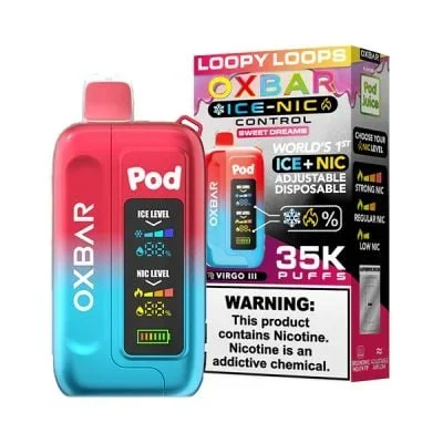 Loopy Loops Oxbar x Pod Juice ICE-NIC Control 35K Disposable