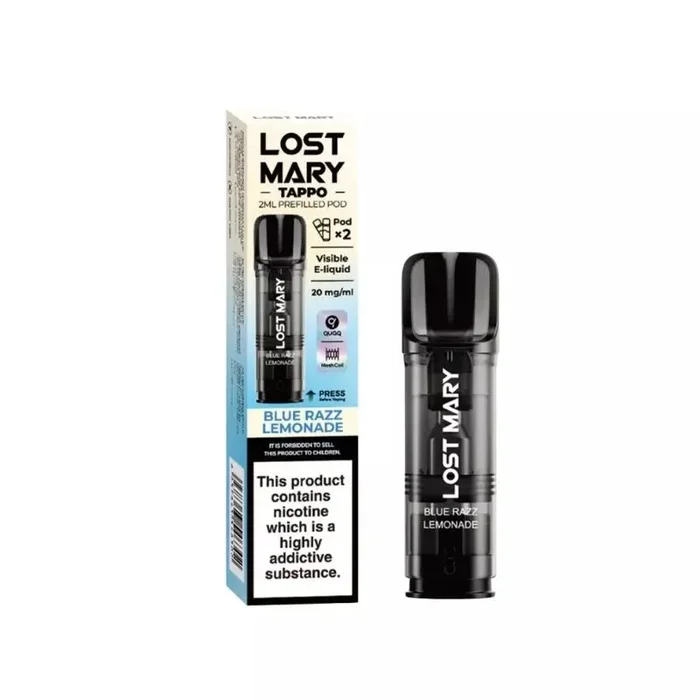 Lost Mary Blue Razz Lemonade Tappo Pods