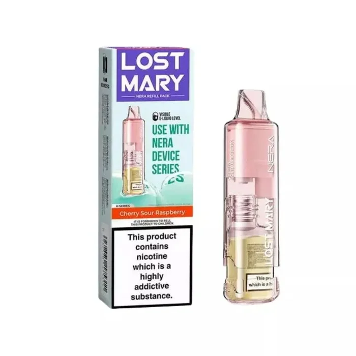 Lost Mary NERA Pureview Cherry Sour Raspberry Refill Pod