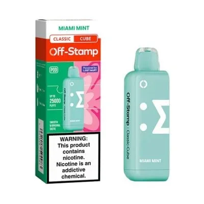 Miami Mint Off-Stamp Classic Cube 25K Disposable Pod