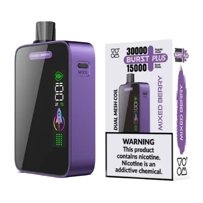 Mixed Berry VOOM Burst Plus 30000 Puffs Disposable