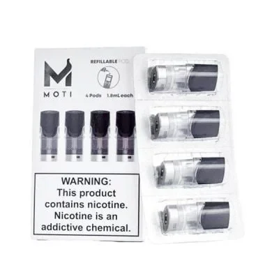 MOTI Replacement Refillable Pods 4PCS