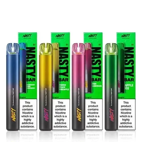 Nasty Bar 600 Puff Einweg-Vape Großhandel kompakte leichte Anfänger-freundlich